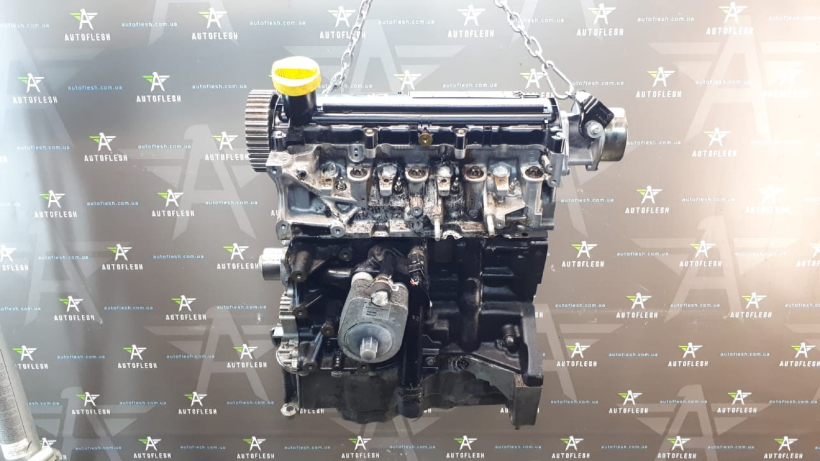 Б/у двигатель K9K724, 1.5 dCi, Euro 4 для Dacia/ Nissan/ Renault