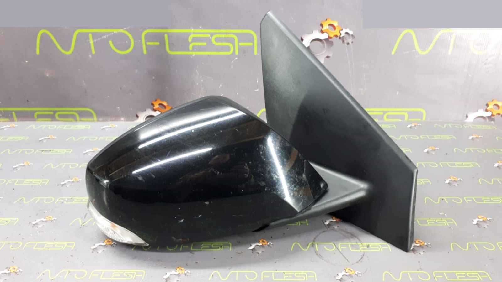 Б/у зеркало правое в сборе 963010192R, 12523330, 8 pin для Renault Megane III