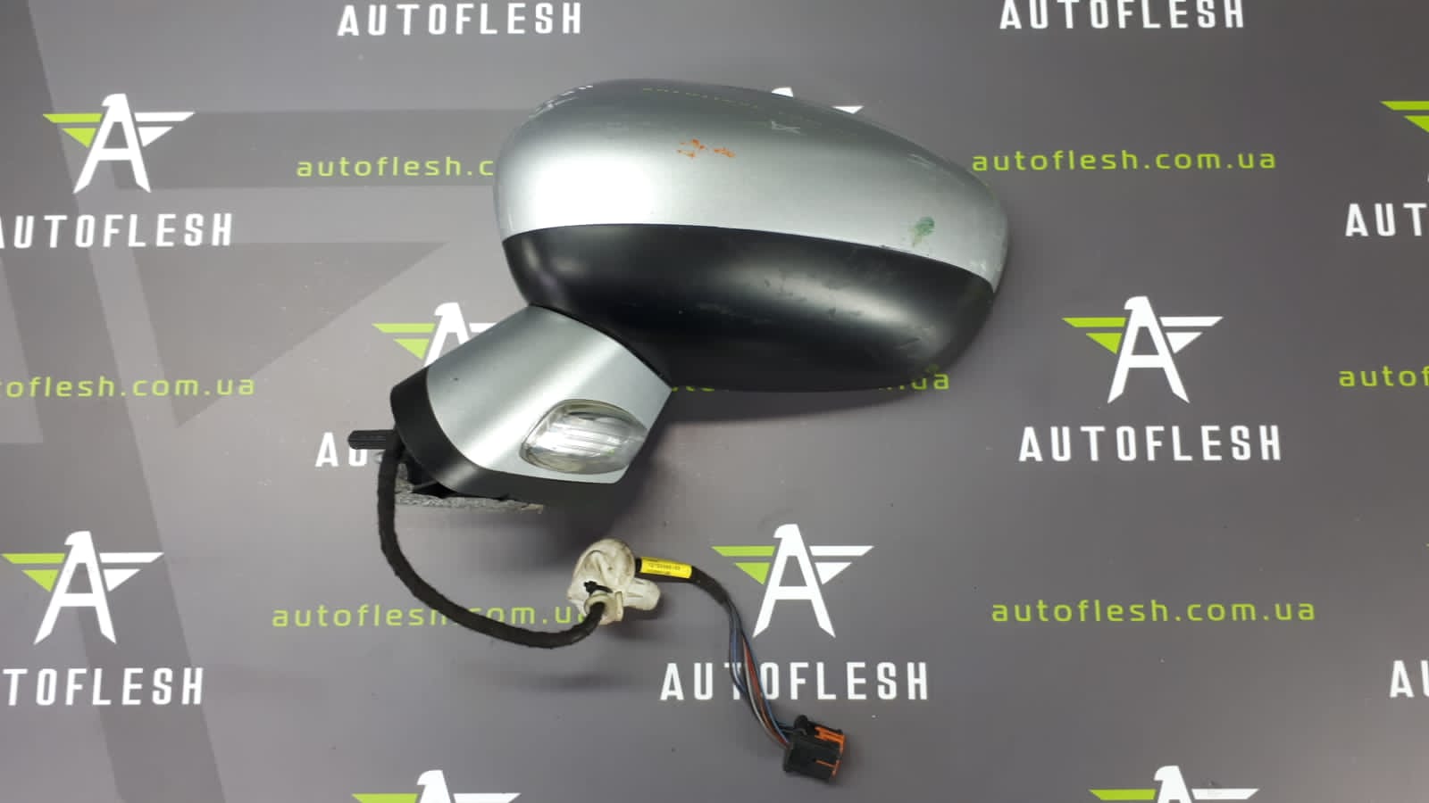 Б/у зеркало левое 1607031680, 7 pin для Citroen C4 II