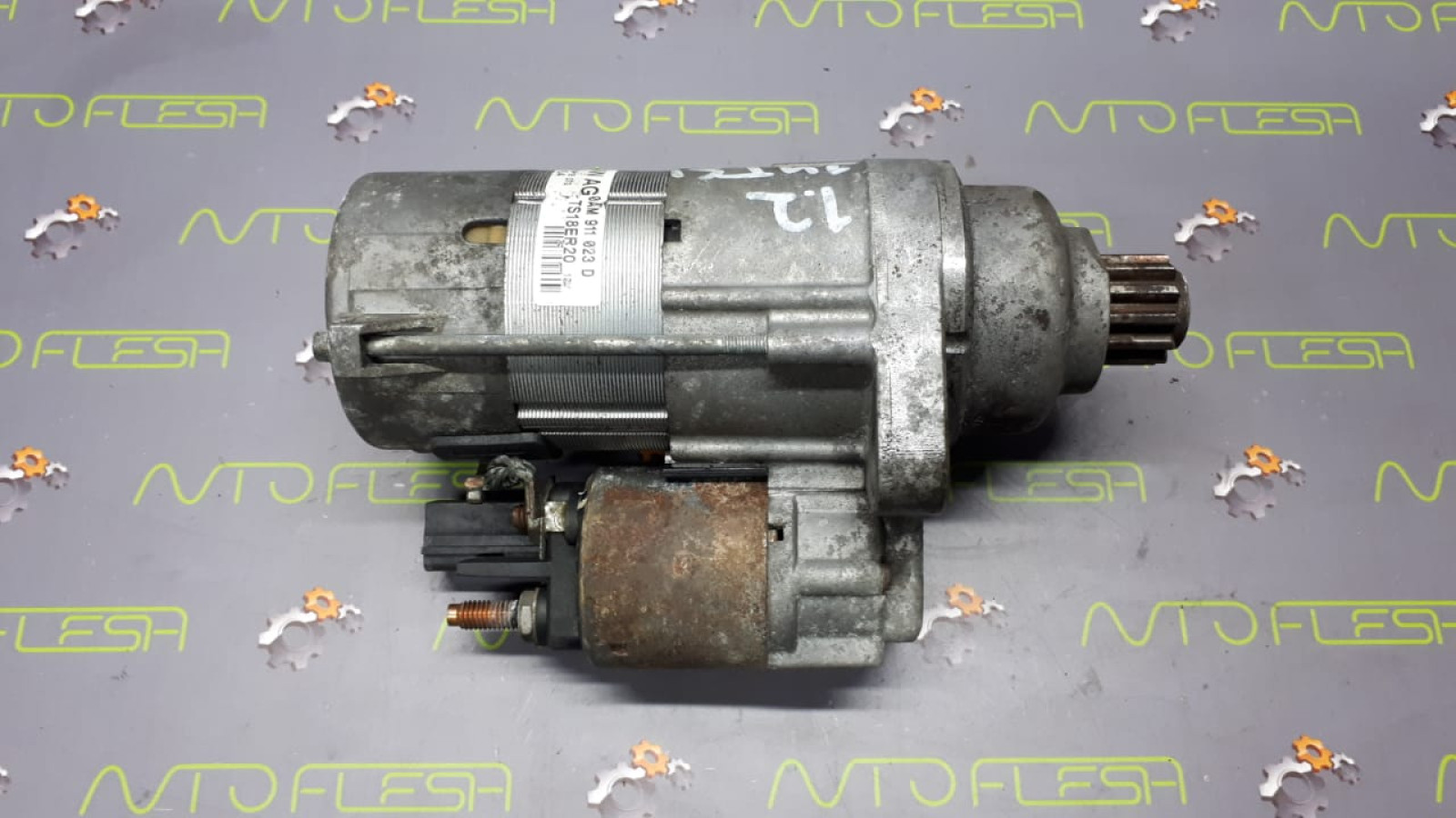 Б/у стартер 0AM911023D/ TS18ER20 для Audi/ Seat/ Skoda/ Volkswagen