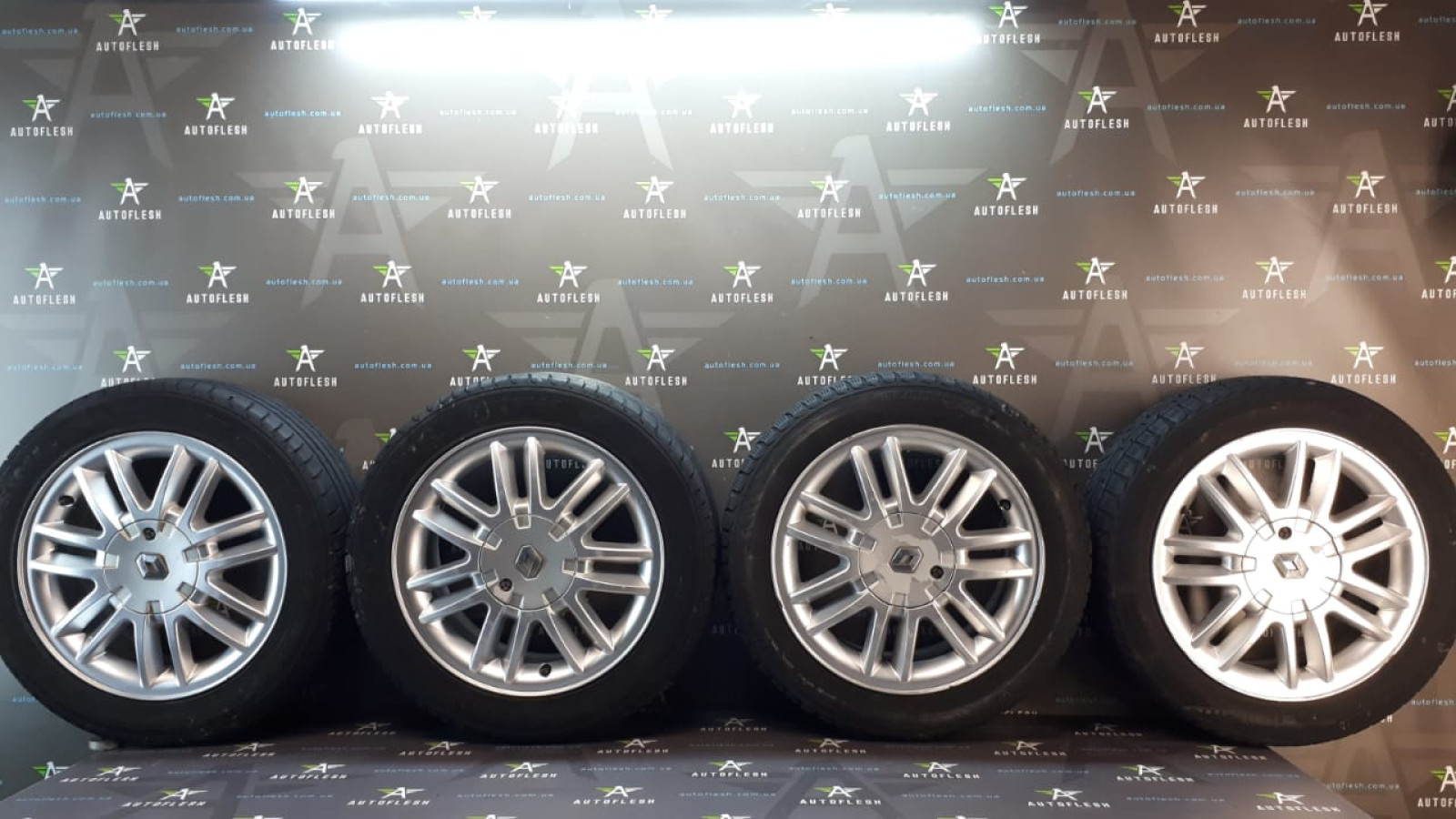 Б/у диски R15 8200076224, 6Jx15/ ET43, разболтовка 4×100 “JADE” для Dacia/ Renault