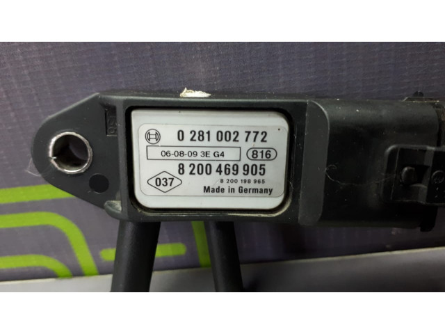 Б/у датчик давления выхлопных газов 8200469905/ 0281002772 для Nissan/ Renault/ Suzuki Б/у датчик давления выхлопных газов 8200469905/ 0281002772 для Nissan/ Renault/ Suzuki