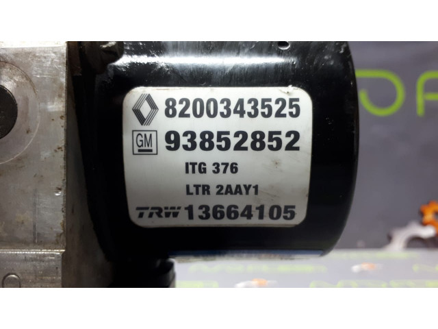 Б/у блок ABS 8200343525 для Nissan Primastar/ Opel Vivaro/ Renault Trafic II Б/у блок ABS 8200343525 для Nissan Primastar/ Opel Vivaro/ Renault Trafic II