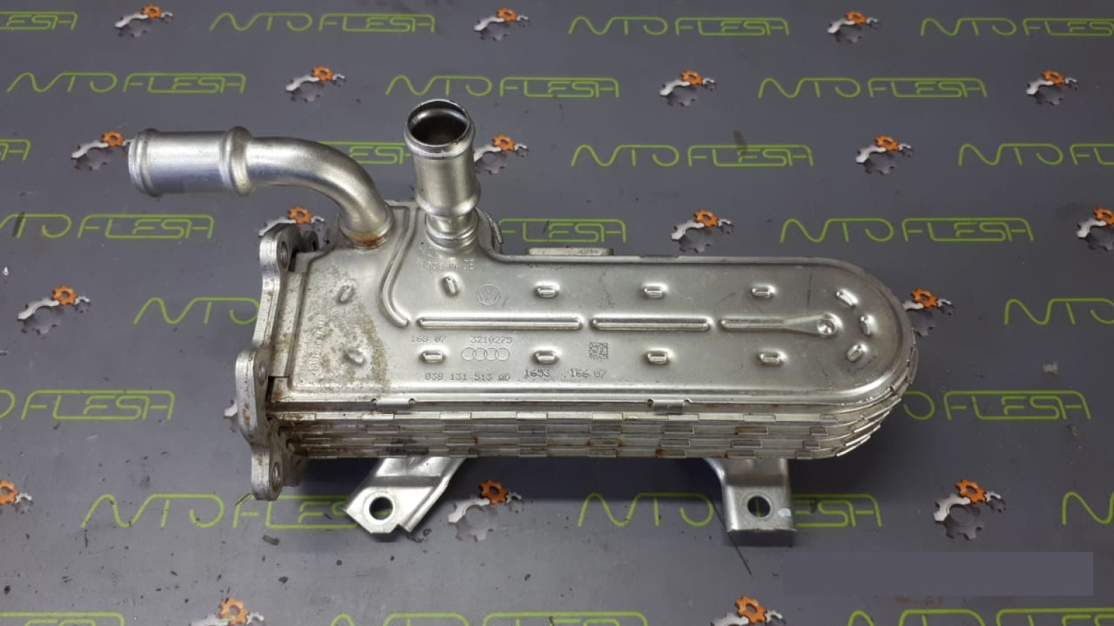 Б/у радиатор системы EGR 038131513AD, 1.9 TDi для Audi/ Seat/ Skoda/ Volkswagen