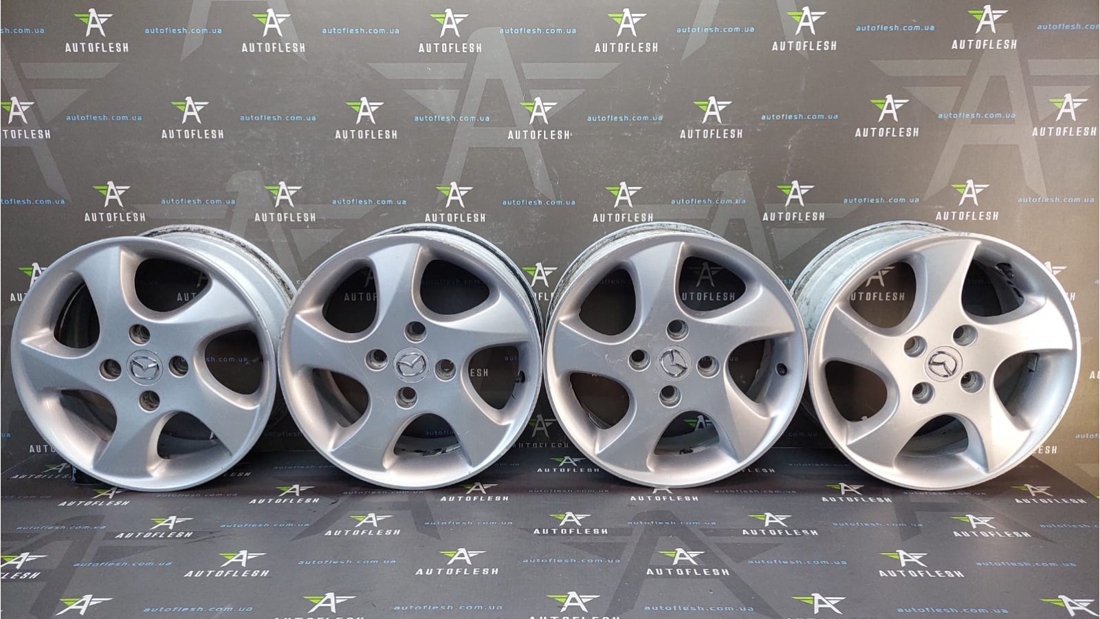 Б/у диски R15, 3M71-AA, 9965K26050, 6Jx15/ ET52.5 разболтовка 4x108, Ronal для Ford/ Mazda 2