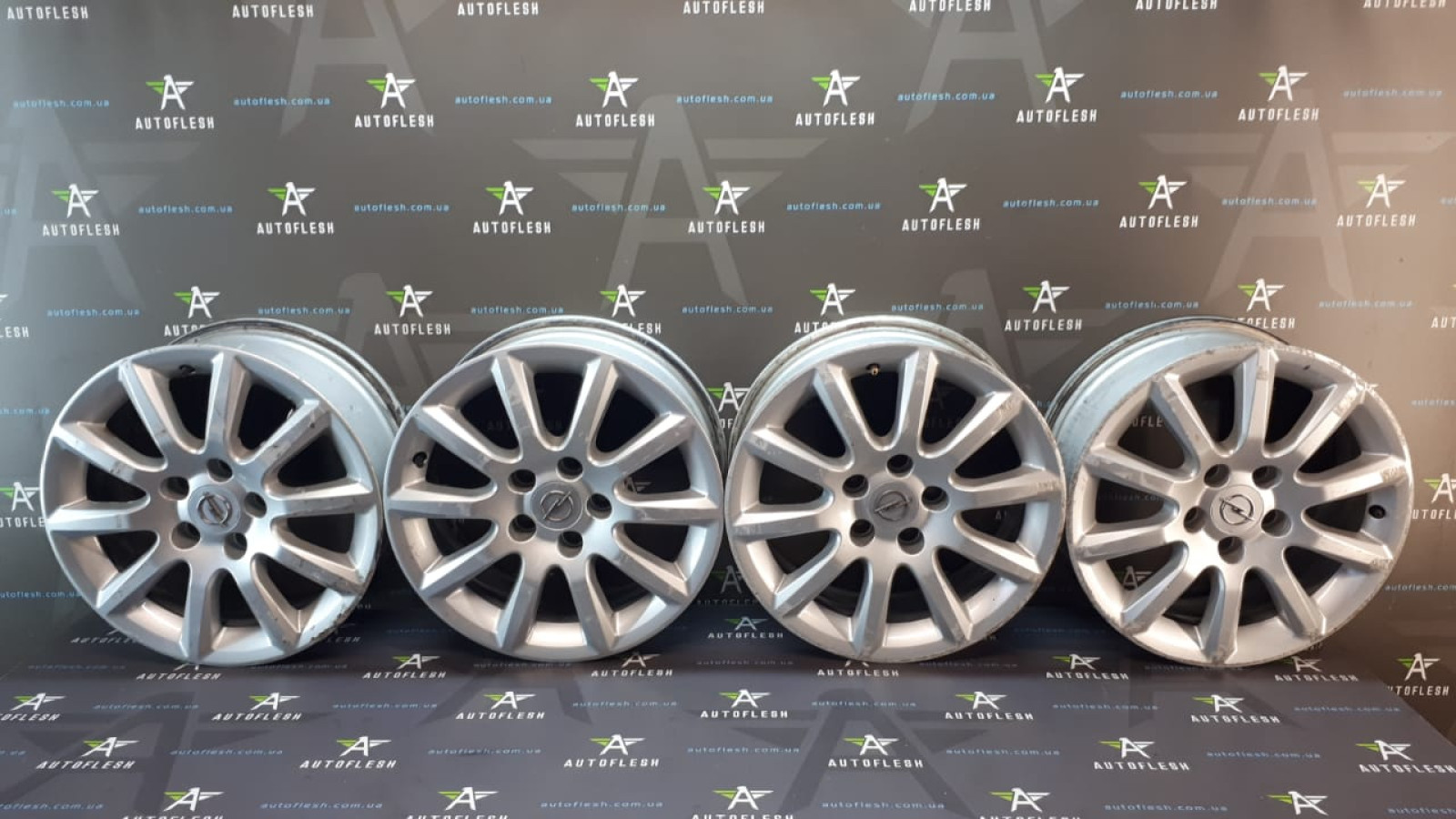 Б/у диски R16, 6.5Jx16/ ET37, разболтовка 5х110 для Opel Astra H/ Corsa D/ Meriva/ Zafira B