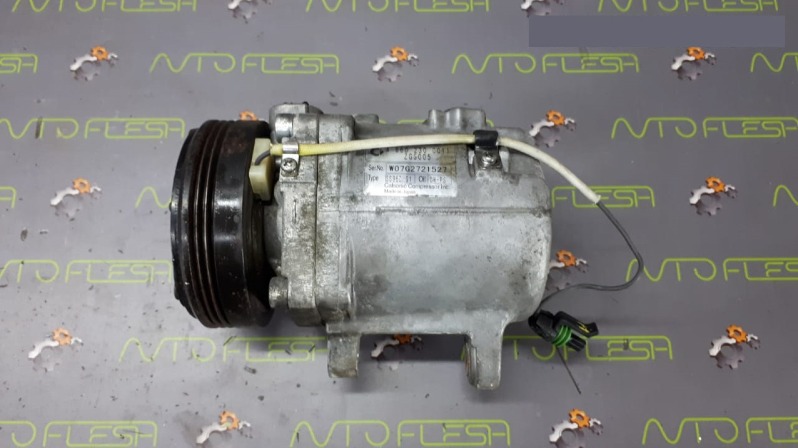 Б/у компрессор кондиционера A6602300011, 0.8 CDI для Smart ForTwo