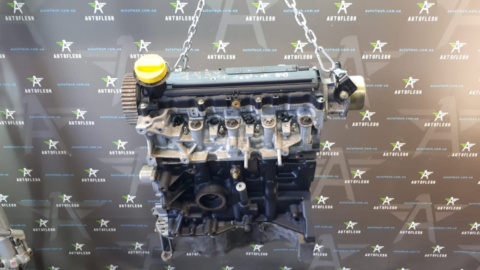 Б/у двигатель К9К766, 1.5 dCi, Euro 4 для Nissan Micra III/ Renault Clio III, Kangoo, Modus