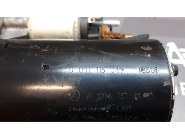 Б/у стартер A0061514101, 0001115049 для Mercedes Б/у стартер A0061514101, 0001115049 для Mercedes