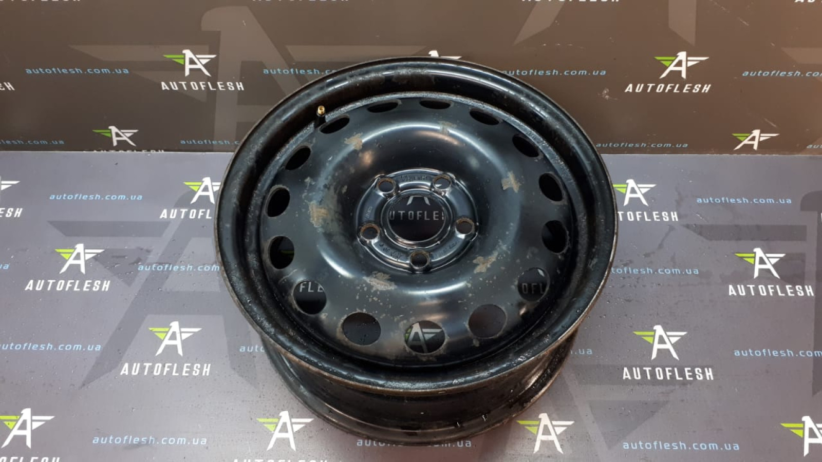 Б/у диск стальной 7700424251, 6.5Jx15/ ET50, разболтовка 5x108 для Renault Laguna