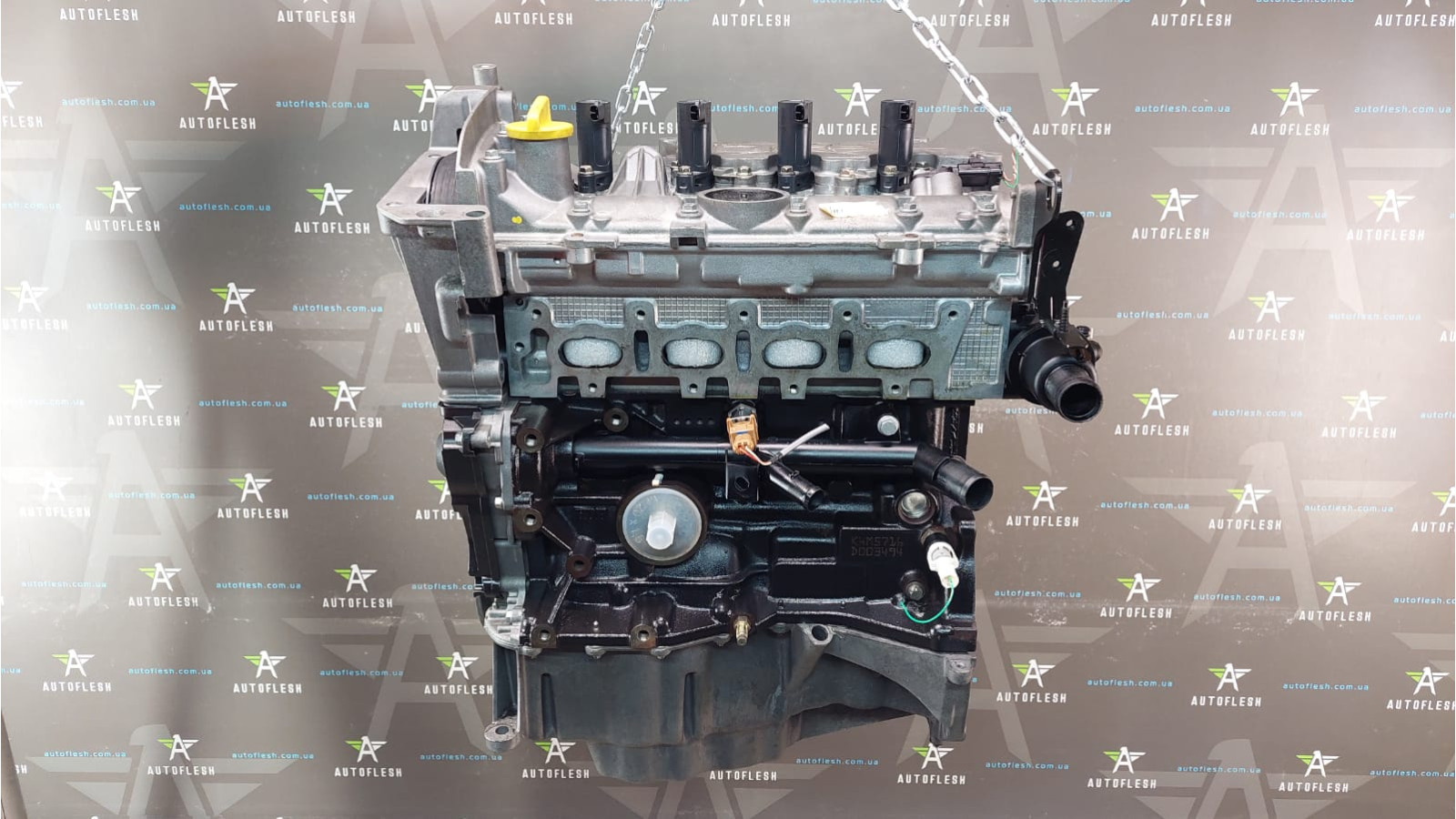 Б/у двигатель K4M716/ 7701718958, 1.6 16V для Dacia/ Renault