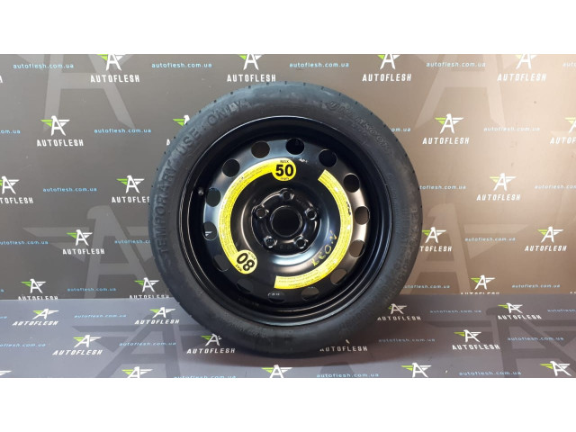 Б/у запаска/ докатка/ таблетка 5Q0601027AR/ 1K0601027F, 3.5Jx16, 5x112 ET25.5 для Audi/ Seat/ Skoda/ Volkswagen