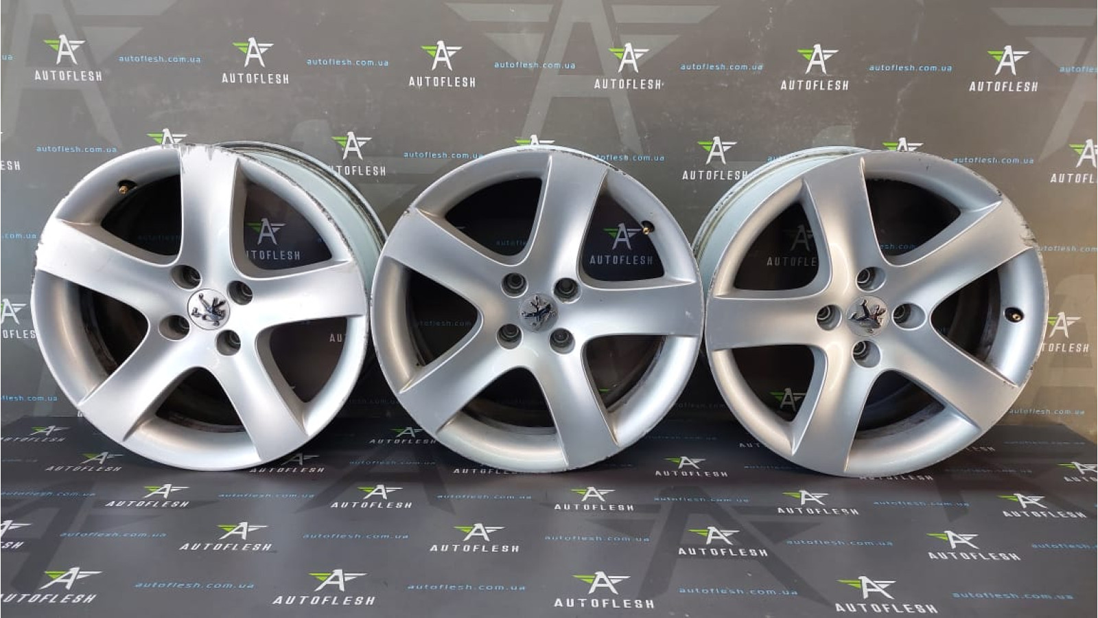 Б/у диски R17, 9680731880, 7.5Jx17/ ET32, разболтовка 4x108 для Peugeot 308