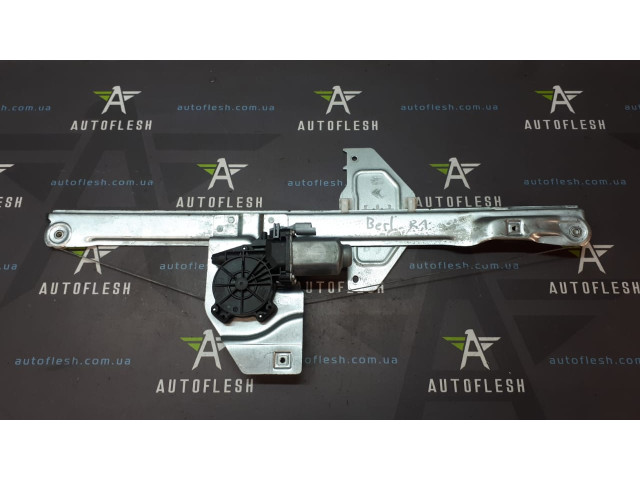 Б/у стеклоподъемник передний правый 9680557880 для Citroen Berlingo/ Peugeot Partner