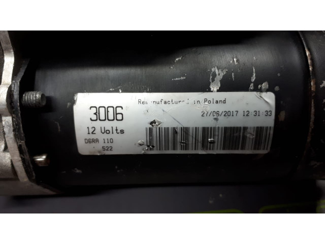 Б/у стартер D6RA110 1.6 HDI для Citroen/ Fiat/ Renault/ Toyota Б/у стартер D6RA110 1.6 HDI для Citroen/ Fiat/ Renault/ Toyota