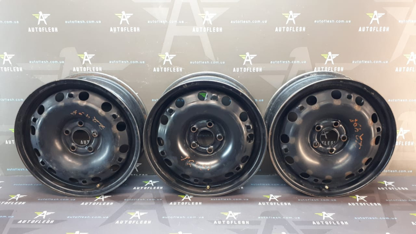Б/у диски/ диск колёсный 6Q0601027Q, 6Jx15/ ET48, 5x100 для Seat/ Skoda/ Volkswagen