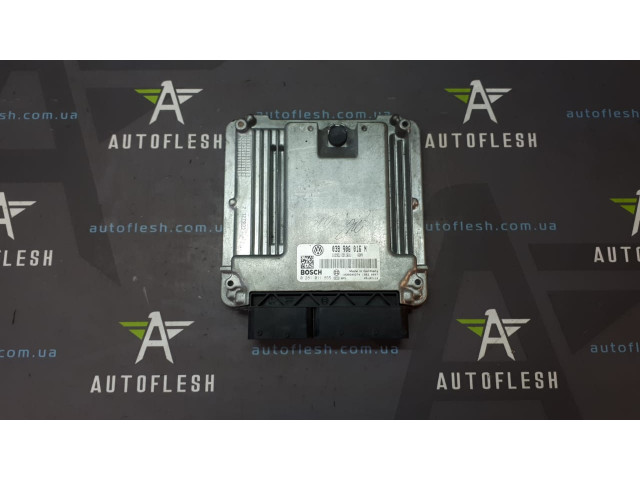 Б/у блок управления двигателем 038906016N, 0281011855, 1.9 TDI для Volkswagen Transporter T5