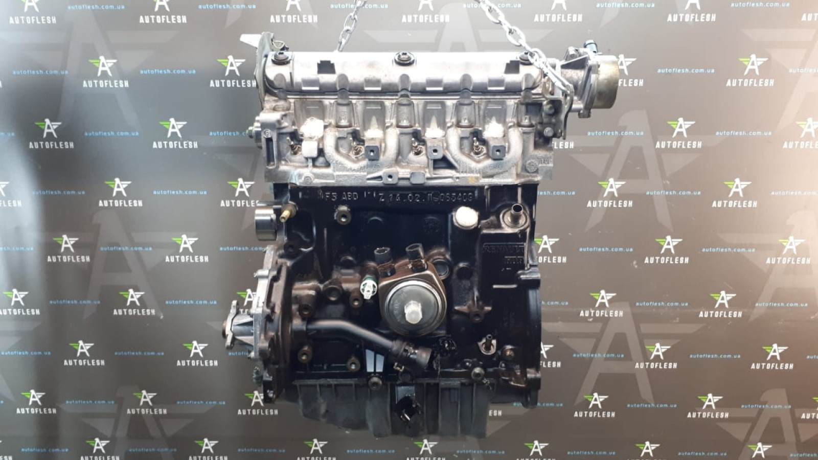 Б/у двигатель F9Q732, 1.9 dCi Bosch для Renault Kangoo I/ Megane I/ Scenic I