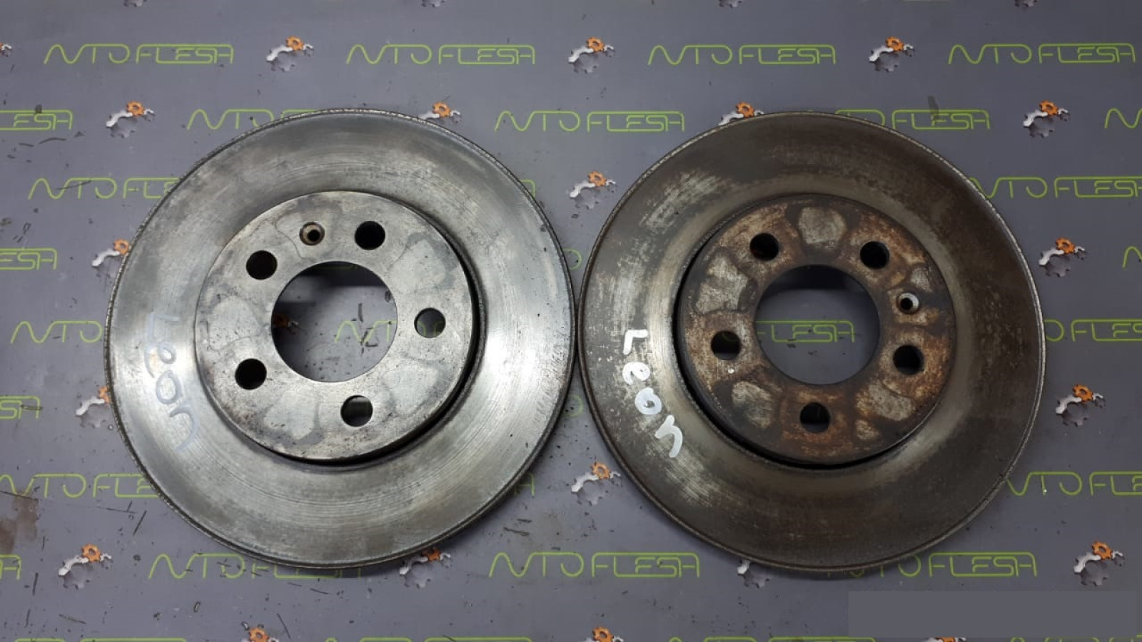 Б/у диск тормозной передний/ диски тормозные 6R0615301 для Audi/ Seat/ Skoda/ Volkswagen