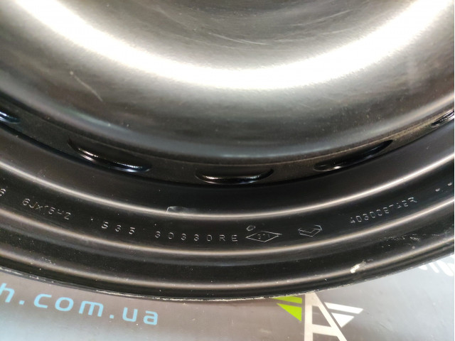 Б/у диск колесный R15, 403009749R, 6Jx15H2/ ET35, разболтовка 5x114 для Renault Megane IV Б/у диск колесный R15, 403009749R, 6Jx15H2/ ET35, разболтовка 5x114 для Renault Megane IV