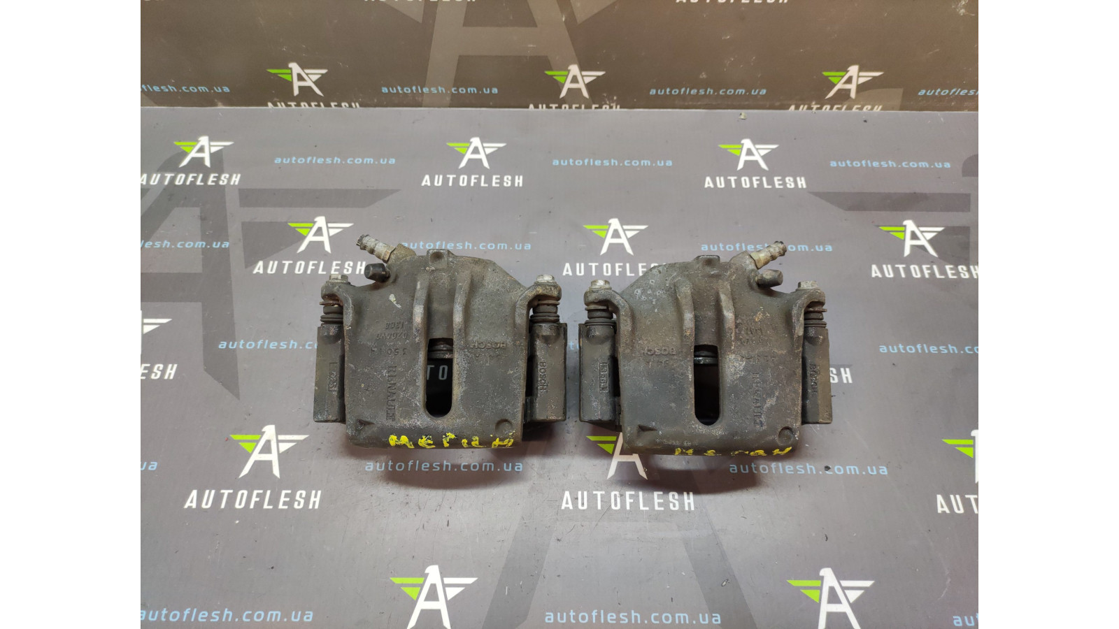 Б/у суппорт тормозной передний 7701065278, 7701065279 для Renault Grand Scenic II/ Megane II/ Scenic II Б/у суппорт тормозной передний 7701065278, 7701065279 для Renault Grand Scenic II/ Megane II/ Scenic II