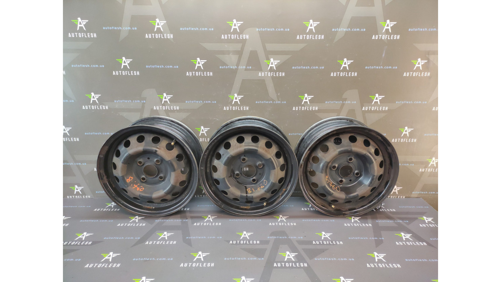 Б/у диски 529101G100, 5.5Jx14CH/ ET46, разболтовка 4x100 для Hyundai Accent/ KIA Rio II