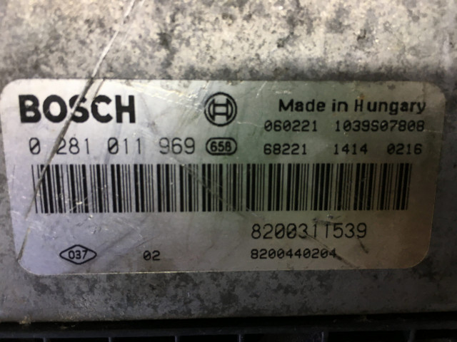 Електронний блок керування 0281011969, 8200311539, 8200440204 Renault Espace 4/ Laguna 2 Електронний блок керування 0281011969, 8200311539, 8200440204 Renault Espace 4/ Laguna 2