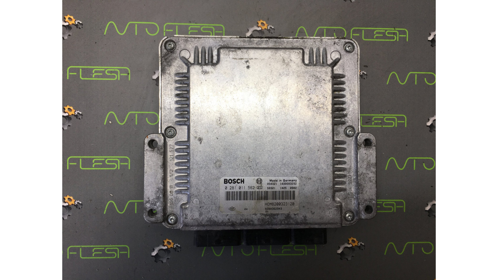 Б/у ЕБУ Bosch 1.9 dCi 0281011562, 8200323120, 8200323120 для Renault Kangoo