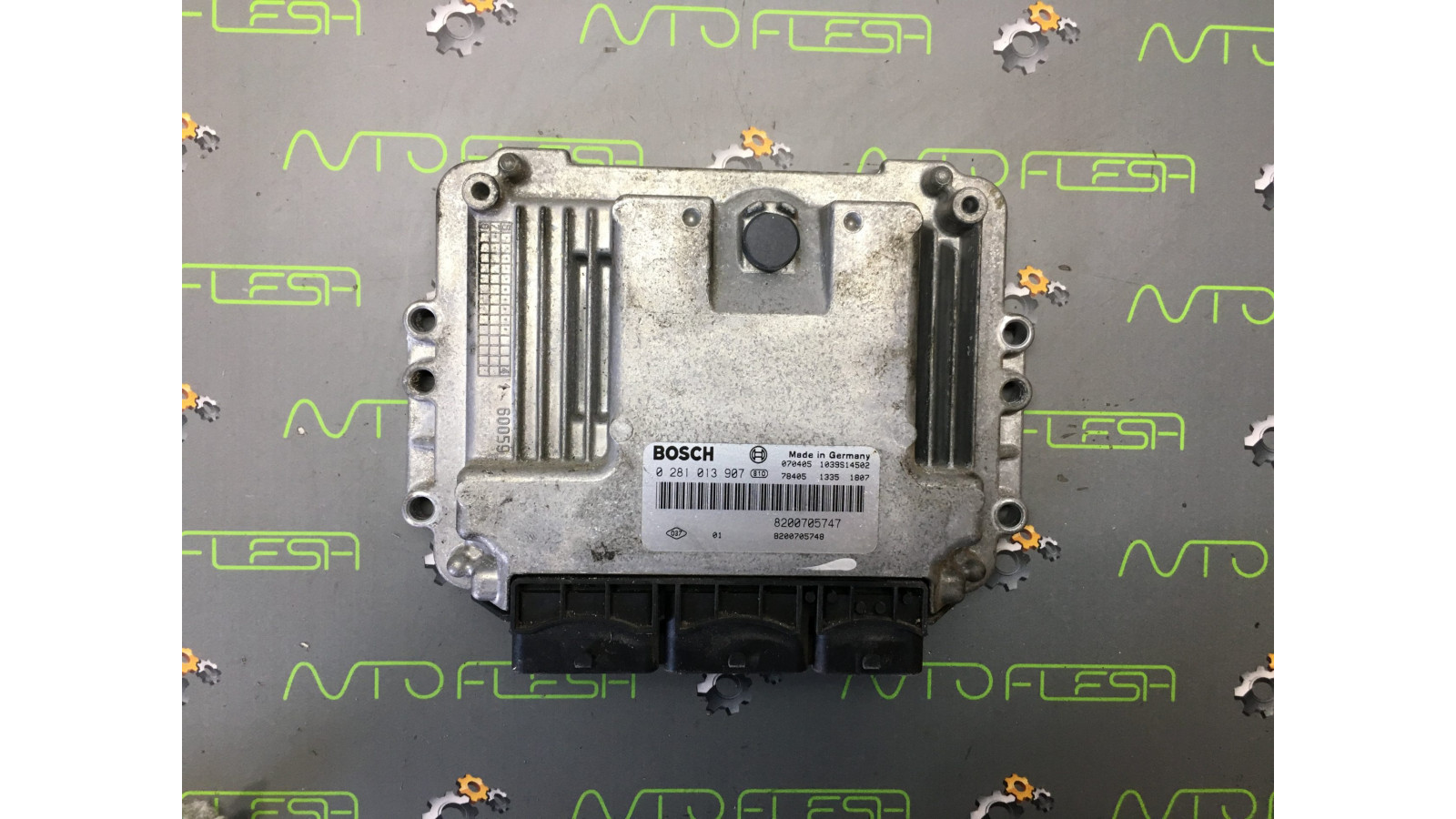 Б/у ЕБУ 1.9 dCi 0281013907 8200705747 8200705748 Bosch для Renault Scenic II