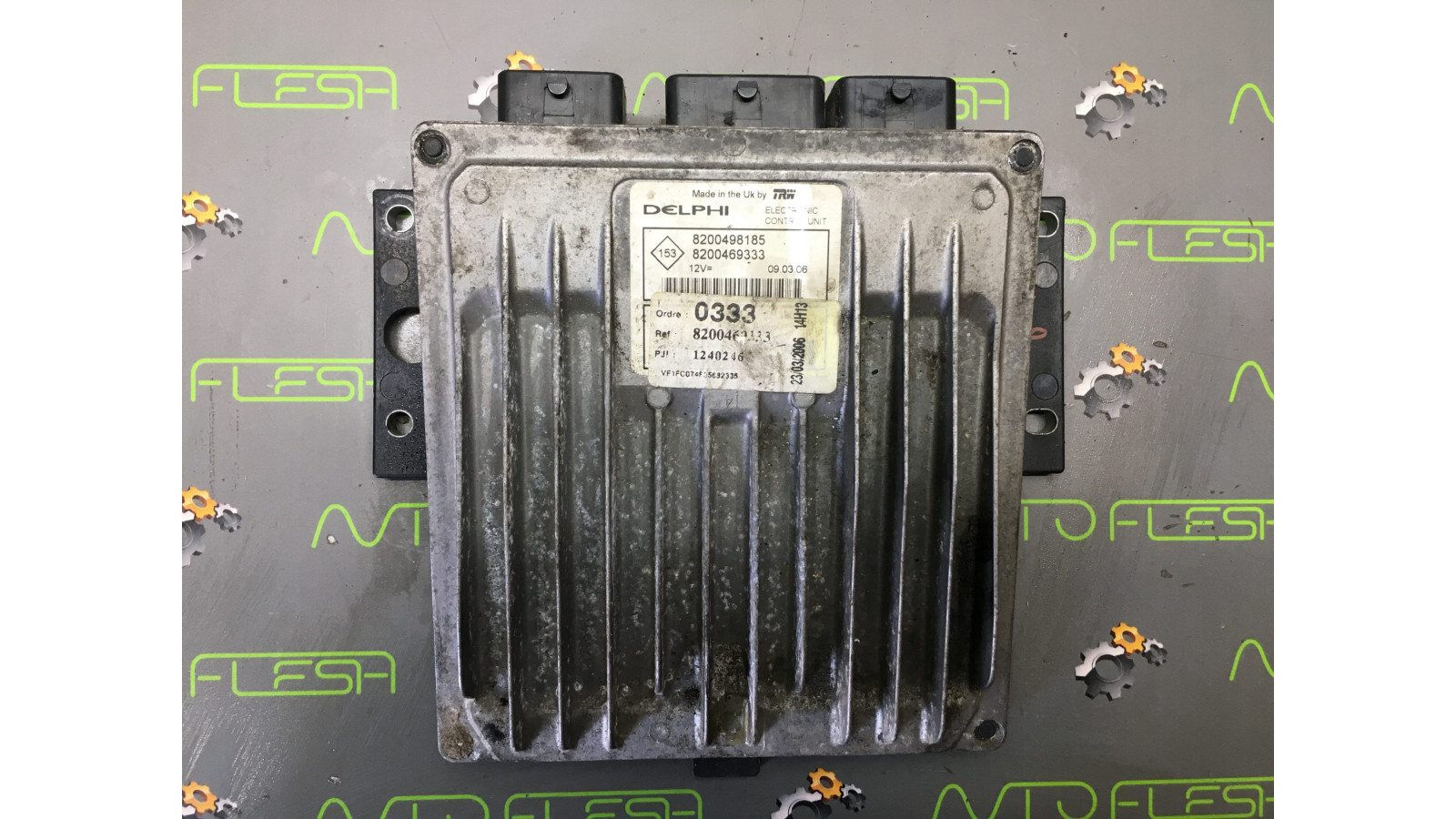 Б/у ЭБУ (блок управления двигателем) Delphi 1,5dCi 8200498185/ 8200469333 для Renault/ Nissan Б/у ЭБУ (блок управления двигателем) Delphi 1,5dCi 8200498185/ 8200469333 для Renault/ Nissan
