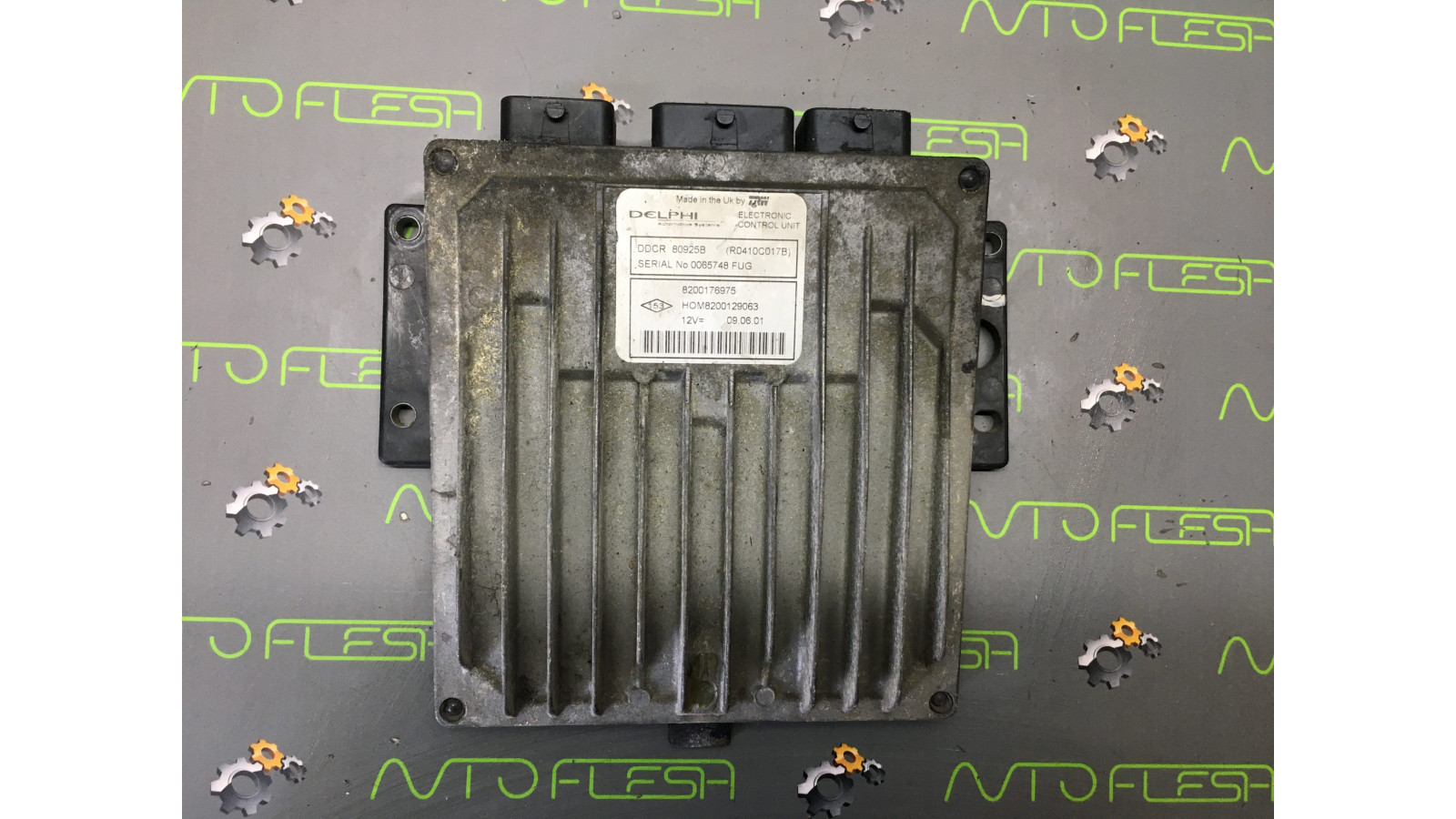 Б/у ЭБУ Delphi 1,5dCi 8200176975/ HOM8200129063 для Renault Clio II/ Kangoo