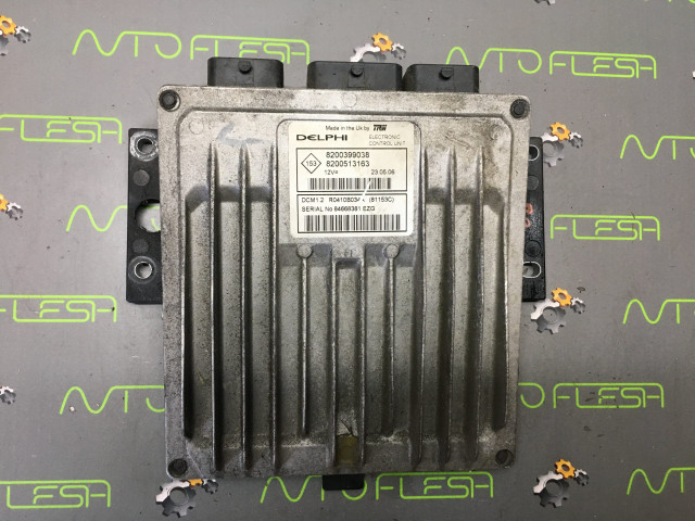 Б/у ЭБУ Delphi 1,5dCi 8200399038/ 8200513163 для Renault/ Nissan Б/у ЭБУ Delphi 1,5dCi 8200399038/ 8200513163 для Renault/ Nissan