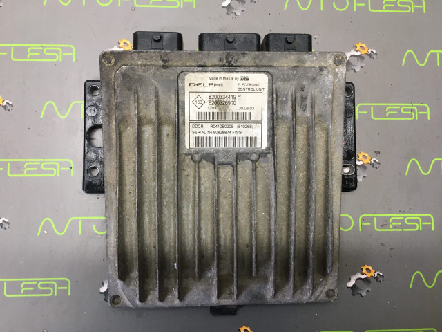 Б/у ЭБУ Delphi 1,5dCi 8200334419/ 8200326910 для Renault Scenic II/ Megane II Б/у ЭБУ Delphi 1,5dCi 8200334419/ 8200326910 для Renault Scenic II/ Megane II