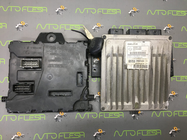 Б/у ЭБУ Delphi 1.5 dCi 8200911560/ 8200909666/ 8200924038 для Renault/ Nissan
