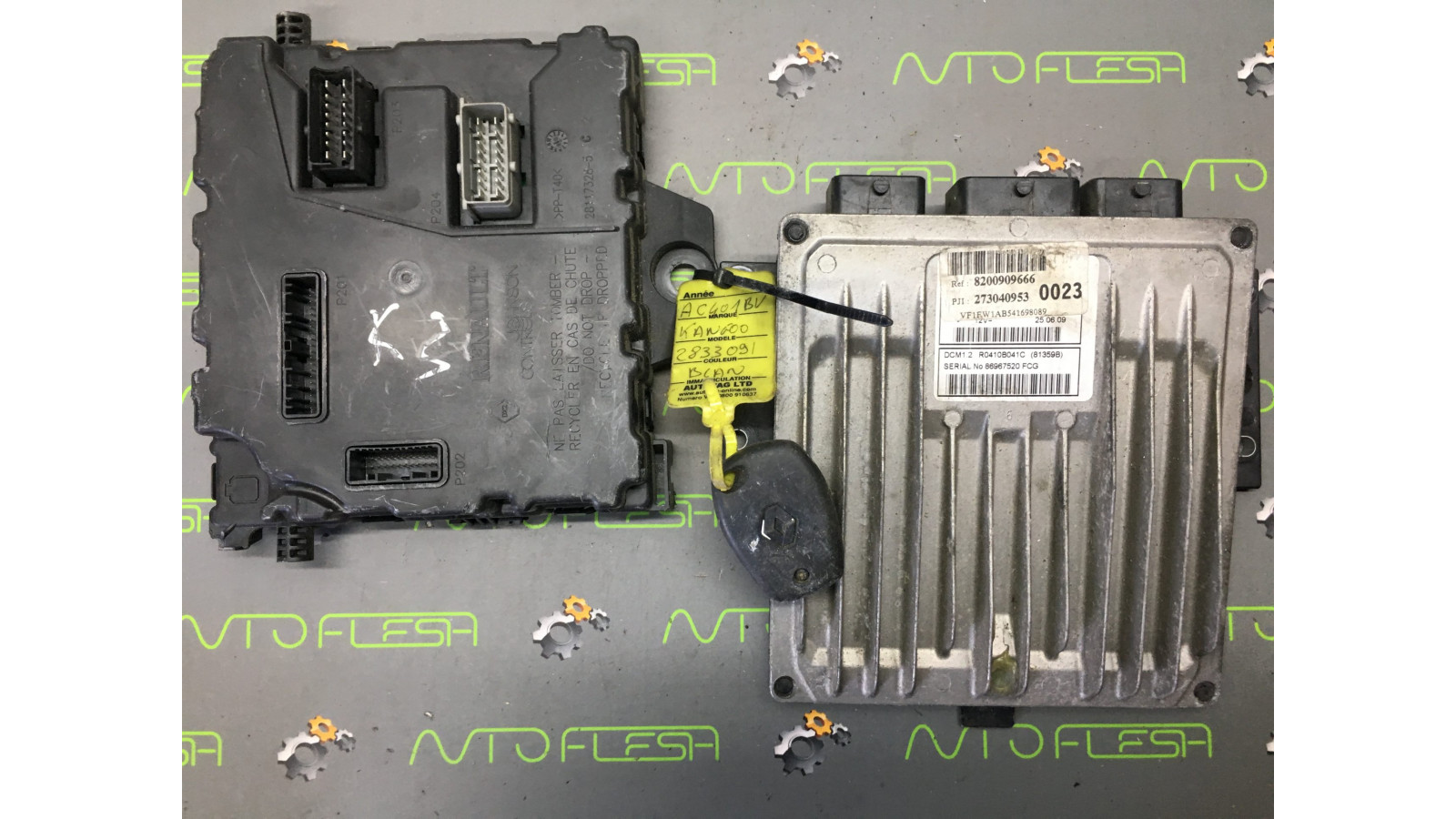 Б/у ЭБУ Delphi 1,5dCi 8200909666, 8200924038 для Renault/ Nissan
