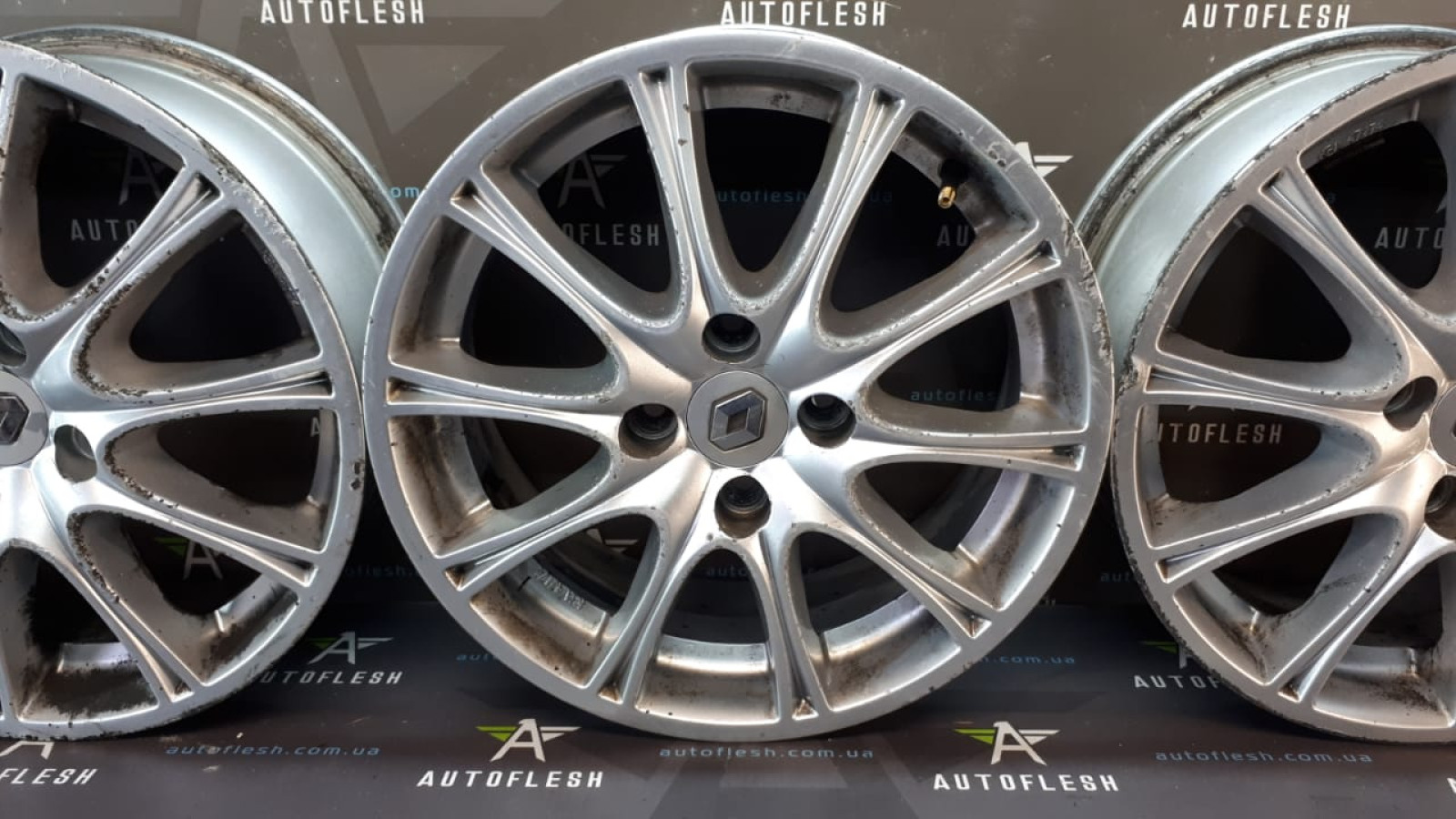 Б/у диски R15, 6Jx15/ ET50, разболтовка 4×100 “FIDJI” для Dacia/ Renault