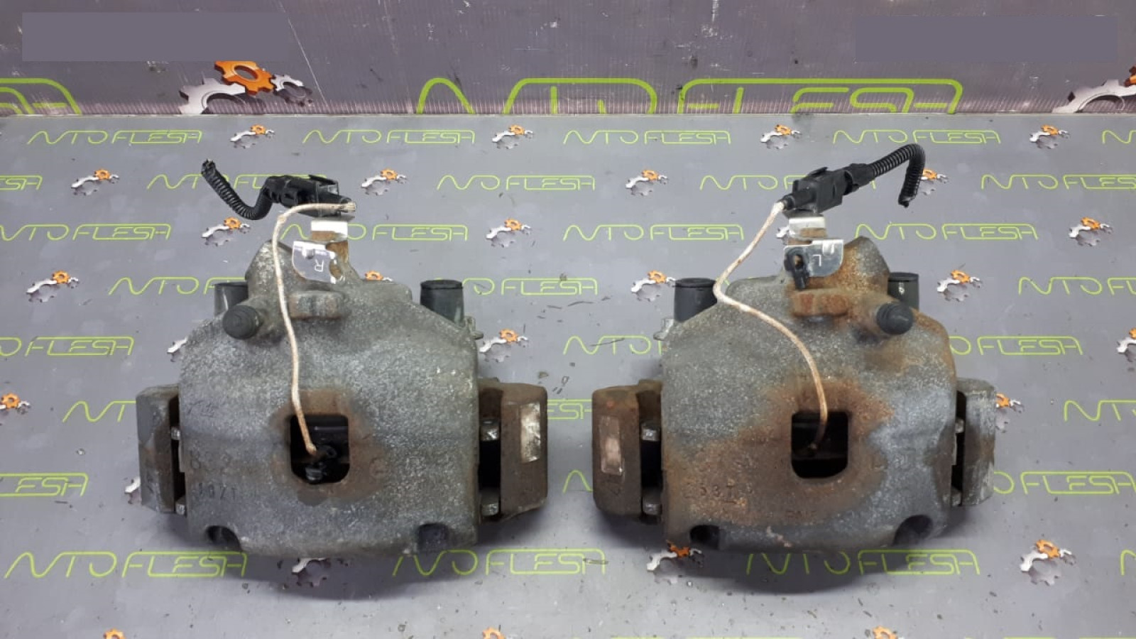 Б/у суппорт передний в сборе 77365813, 77365812 для Fiat 500, Panda/ Lancia Ypsilon