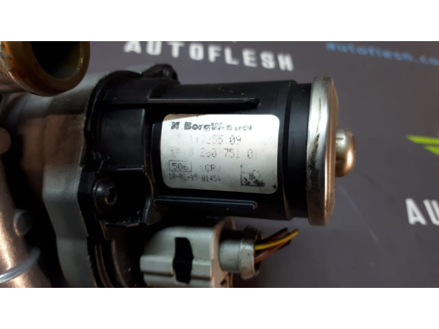 Б/у клапан EGR/ охладитель EGR в сборе 03L131512C, 0280751016 для Audi/ Seat/ Skoda/ Volkswagen/ Suzuki Splash Б/у клапан EGR/ охладитель EGR в сборе 03L131512C, 0280751016 для Audi/ Seat/ Skoda/ Volkswagen/ Suzuki Splash
