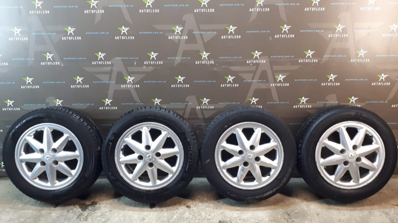 Б/у диски 7700415818, R14 5.5Jx14/ ET43, разболтовка 4х100 Stella для Nissan Kubistar/ Renault