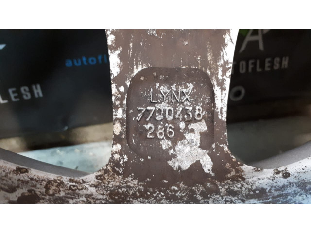Б/у диски 7700438286, R15, 6Jx15/ ET43, разболтовка 4X100 LYNX для Dacia/ Nissan/ Renault Б/у диски 7700438286, R15, 6Jx15/ ET43, разболтовка 4X100 LYNX для Dacia/ Nissan/ Renault
