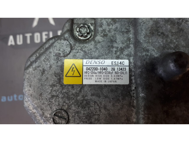Б/у компрессор кондиционера 8837052011 для Toyota Yaris III Hybrid Б/у компрессор кондиционера 8837052011 для Toyota Yaris III Hybrid