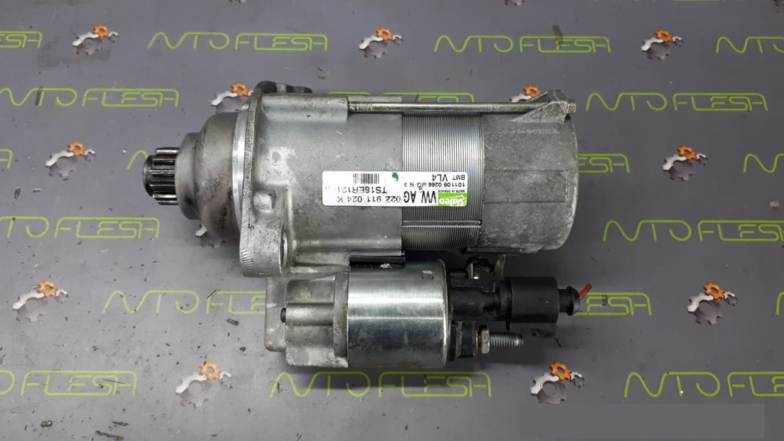 Б/у стартер 02Z911024K, TS18ER121 для Audi/ Seat/ Skoda/ Volkswagen