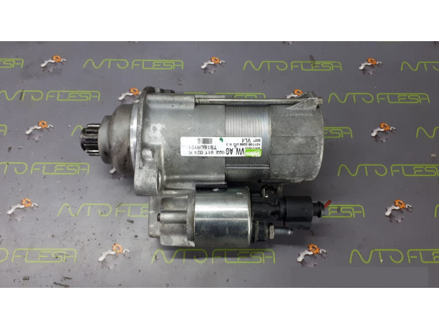 Б/у стартер 02Z911024K, TS18ER121 для Audi/ Seat/ Skoda/ Volkswagen