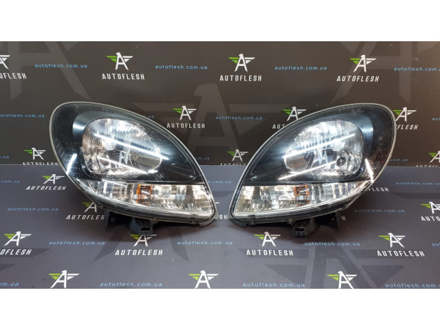 Б/у фара передняя в сборе левая/правая 8200444260, 8200444257 для Renault Kangoo