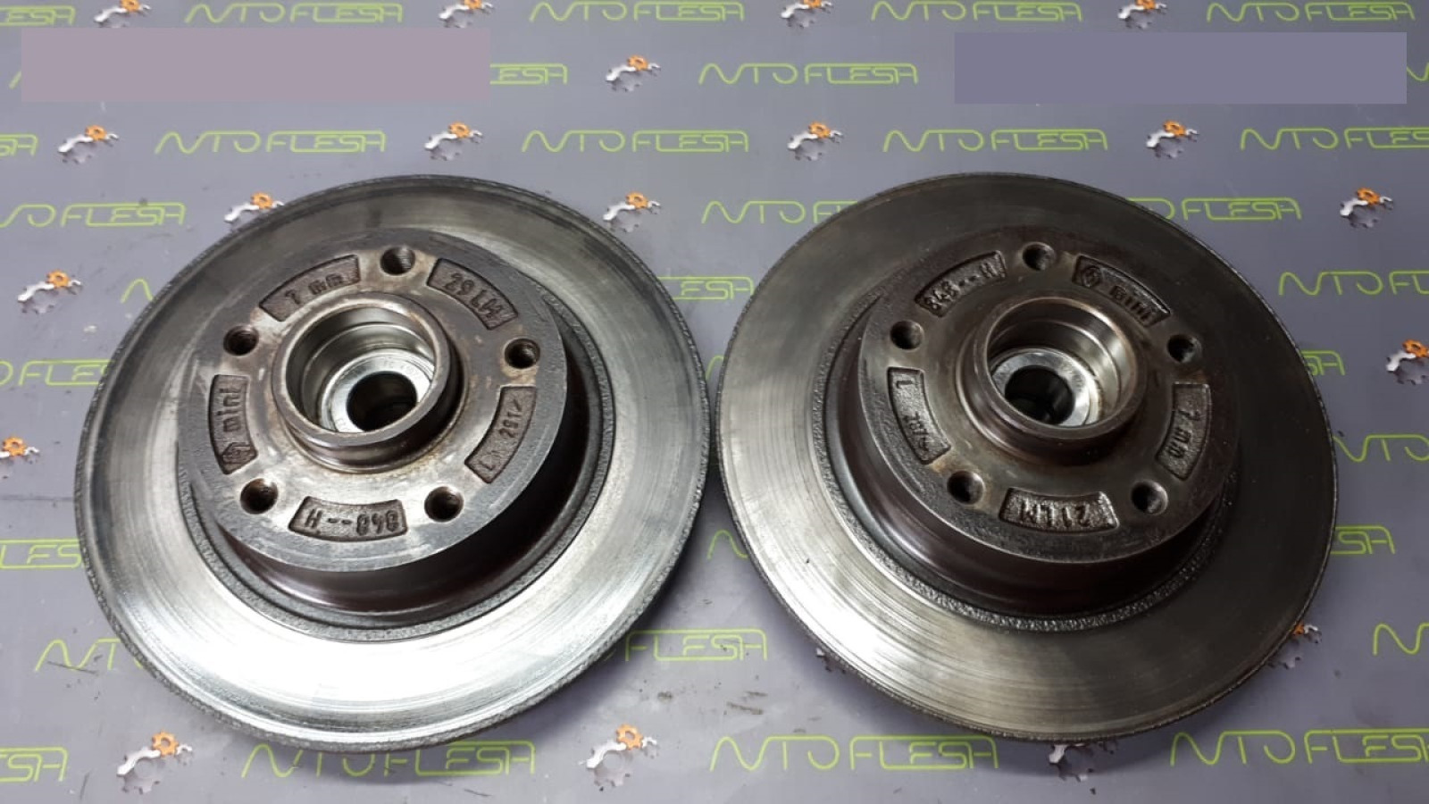 Б/у тормозной диск 432001539R/ 432007595R для Renault Fluence/ Megane III