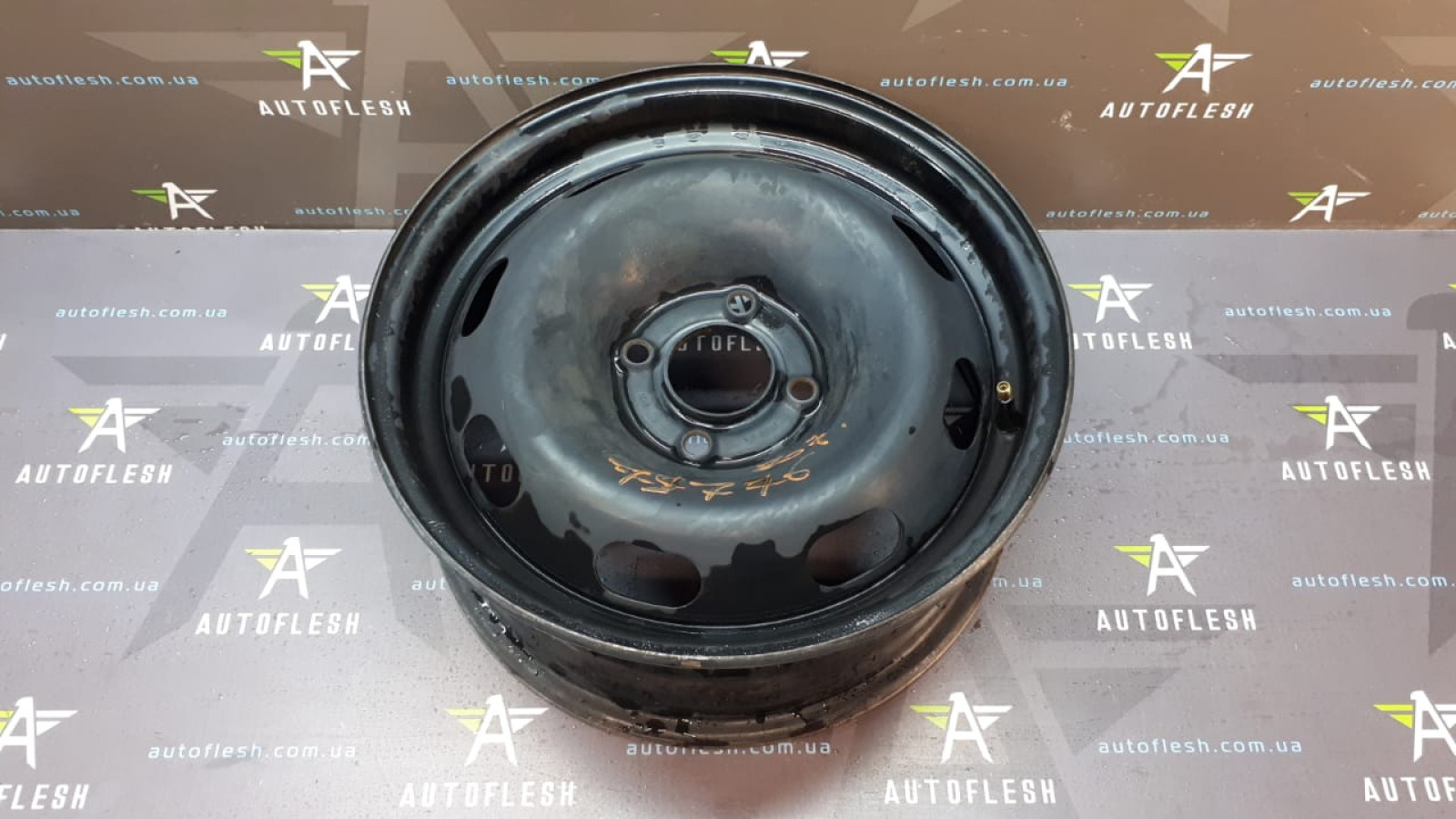 Б/у диск стальной R15, 2150750, 6Jx15/ ET23, разболтовка 4x100 для Citroen/ Peugeot