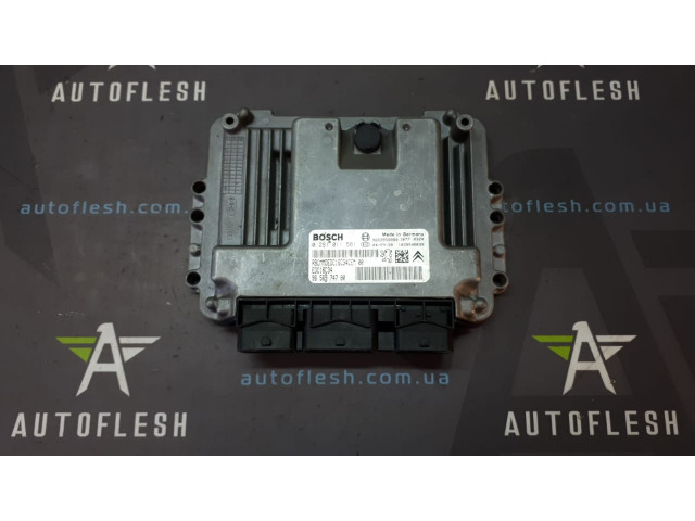 Б/у блок управления двигателя/ ЭБУ 0281011561, 9656974780, 1.6 HDi для Citroen C5/ Peugeot 307, 407