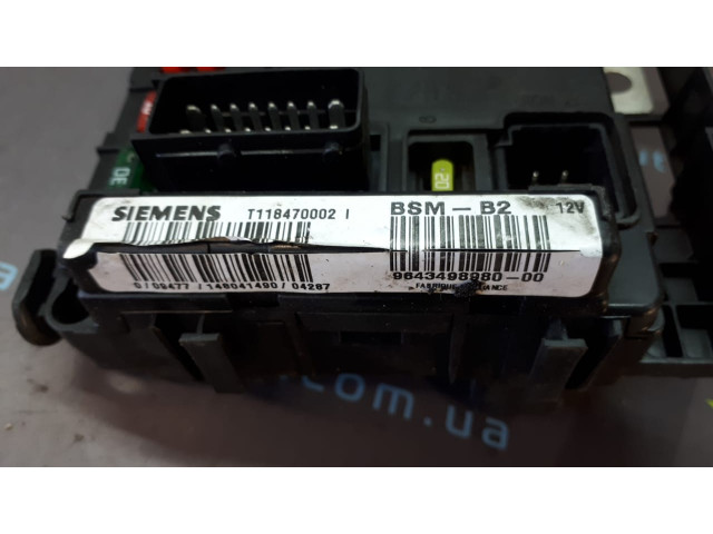 Б/у блок предохранителей 9643498980 для Citroen Berlingo/ Peugeot 206, Partner Б/у блок предохранителей 9643498980 для Citroen Berlingo/ Peugeot 206, Partner