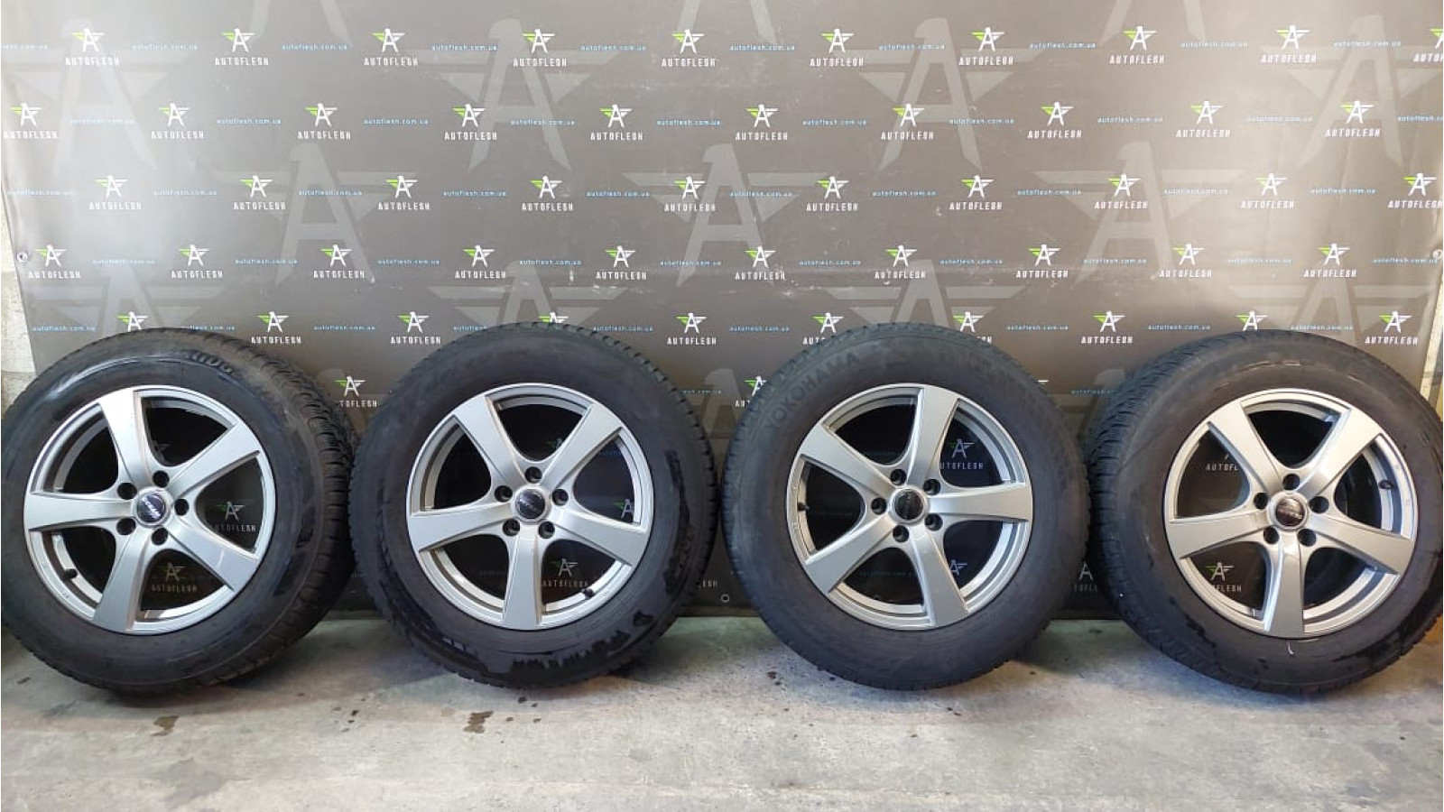 Б/у диски R17, 7.5Jx17/ ET44, разболтовка 5x114.3, Cesam Sport