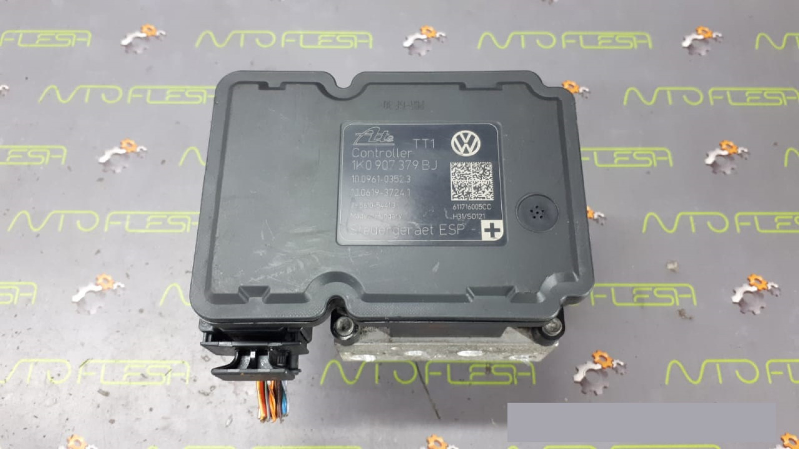Б/у блок ABS 1K0907379BJ, 1K0614517DE для Audi/ Seat/ Skoda/ Volkswagen